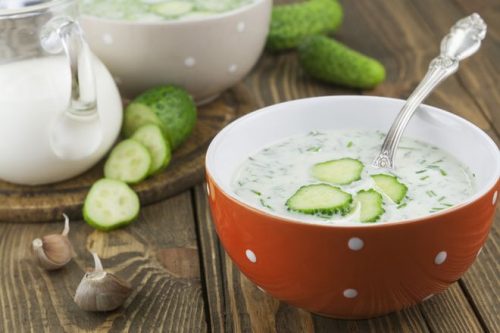 Похудение на кефирном супе