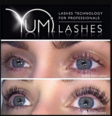 Эффект ламинирования ресниц Yumi Lashes