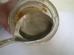 Горчично-солевая смесь с уксусом