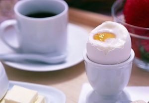 Кофе и яйцо