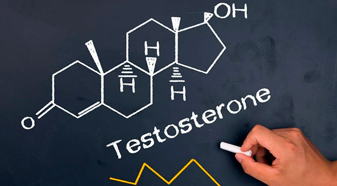 формула тестостерона на доске