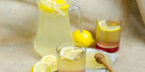 Лимонная вода с медом