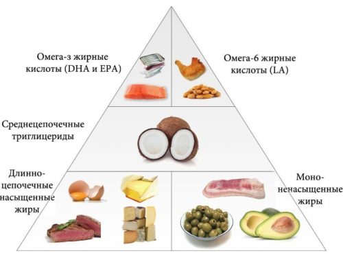 Пирамида полезных жиров