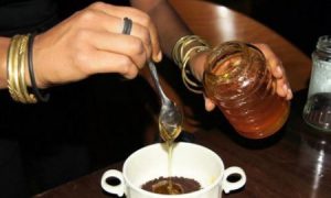 Кофе с медом и корицей