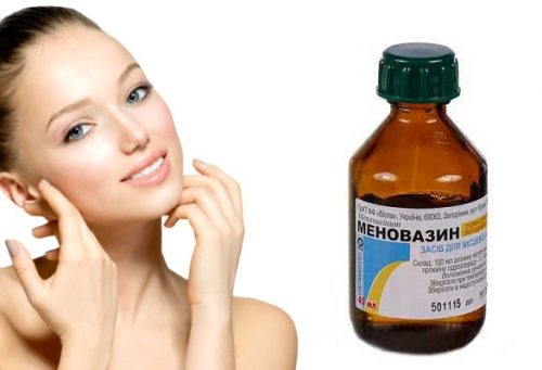 Раствор Меновазин для кожи лица