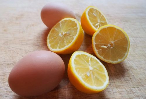 Яйца и лимон