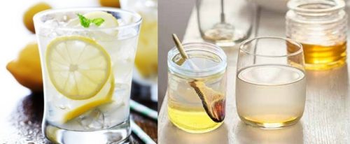 Лимонная и медовая вода