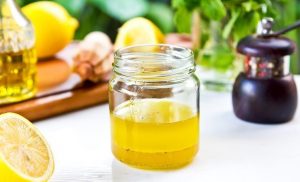 Оливковое масло с медом и имбирем