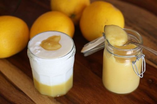 Кефир с лимоном и мёдом